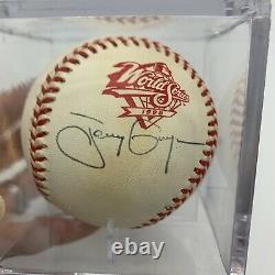 Tony Gwynn Signed Limited Edition Baseball from 1998 World Series official ball