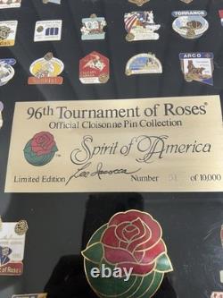 Tournament of Roses 96th Limited Edition #51/10,000 Signed By Lee Lacocca