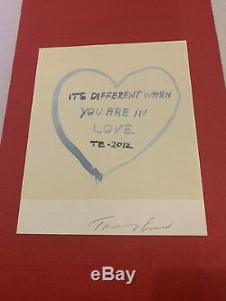 Tracey Emin Hand Signed Print Limited Edition Of 200 2012 New Rare