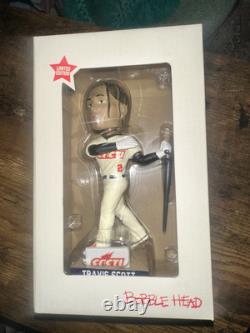 Travis Scott SIGNED Cactus Jack Bobblehead Limited Edition Cacti Park 02/22