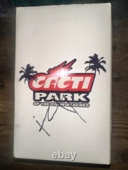 Travis Scott SIGNED Cactus Jack Bobblehead Limited Edition Cacti Park 02/22