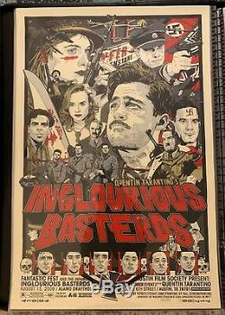 Tyler Stout INGLORIOUS BASTERDS Mondo Poster Print