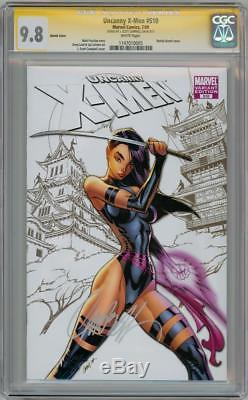 Uncanny X-men #510 Sketch Variant Cgc 9.8 Signature Series Signed Scott Campbell