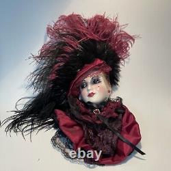 Unique Creation Mask Limited Edition Victorian Lady Mask Signed Elegant Woman