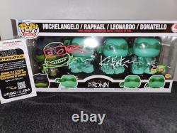 Unique! The Last Ronin Funko 4 Pack Signed And Sketched By Kevin Eastman JSA