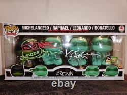 Unique! The Last Ronin Funko 4 Pack Signed And Sketched By Kevin Eastman JSA