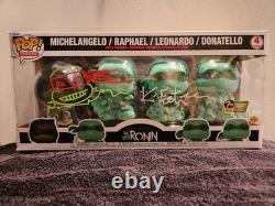Unique! The Last Ronin Funko 4 Pack Signed And Sketched By Kevin Eastman JSA