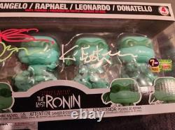 Unique! The Last Ronin Funko 4 Pack Signed And Sketched By Kevin Eastman JSA