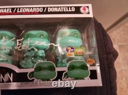 Unique! The Last Ronin Funko 4 Pack Signed And Sketched By Kevin Eastman JSA