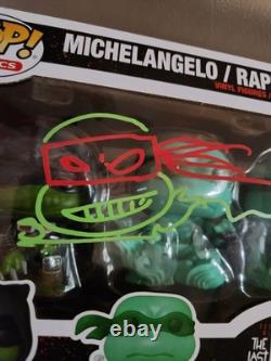 Unique! The Last Ronin Funko 4 Pack Signed And Sketched By Kevin Eastman JSA
