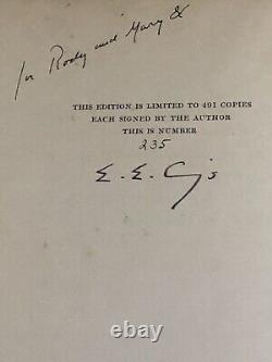 Untitled By E. E. Cummings Signed First Edition 1930 Limited Edition Book