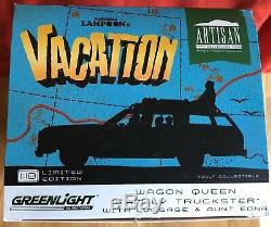 VACATION 1979 WAGON FAMILY TRUCKSTER Autograph Chevy Chase, D'Angelo, Hall