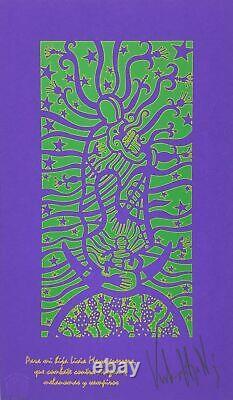VICTOR HUGO NUNEZ Virgen Guadalupe signed limited edition original art print