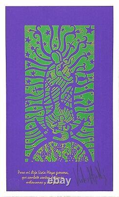 VICTOR HUGO NUNEZ Virgen Guadalupe signed limited edition original art print