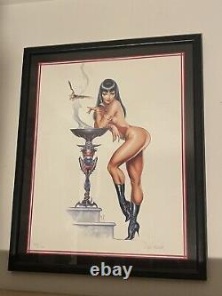 Vampirella Dave Stevens Framed Limited Edition 446/1200 Signed