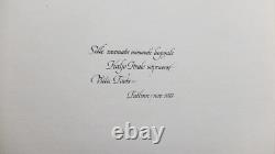 Villu Toots Calligraphical Studies, Fonts, Author's Signed Album 1976