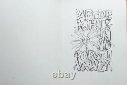 Villu Toots Calligraphical Studies, Fonts, Author's Signed Album 1976