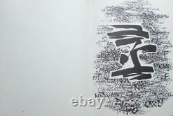 Villu Toots Calligraphical Studies, Fonts, Author's Signed Album 1976