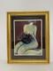Vintage Barbara A. Wood Nude Woman Art Print Signed Framed Limited Edition 173/3