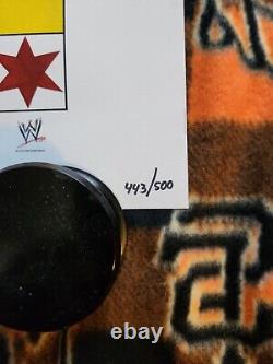 WWE CM Punk Autographed Second City Saint Lithograph Poster limited edition /500