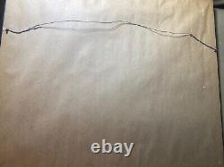 W. S Dawson Standing Silent Limited Edition Lithograph 61/500 Signed/Framed