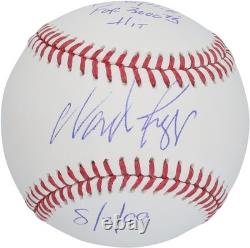 Wade Boggs Boston Red Sox Signed Baseball with Inscs Limited Edition of 10