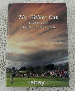 Walker Cup by Gordon G. Simmonds SIGNED and LIMITED Edition (#947) Golf Contest