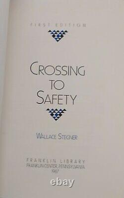 Wallace Stegner Crossing To Safety Signed Limited Edition