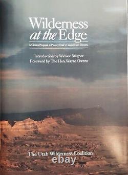 Wallace Stegner Wilderness at the Edge Signed Numbered Limited Edition