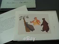 Walt disney the jungle book art portfolio signed rare limited edition box set
