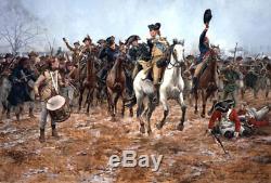 Washington at Battle of Princeton 1777 by Don Troiani