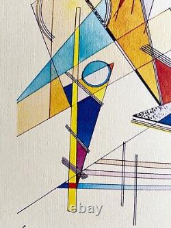 Wassily Kandinsky Lithograph 1954 COA Mourlot Original Numbered Signed Op