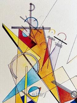 Wassily Kandinsky Lithograph 1954 COA Mourlot Original Numbered Signed Op