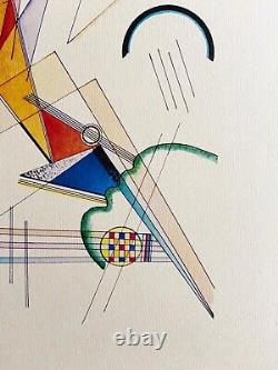 Wassily Kandinsky Lithograph 1954 COA Mourlot Original Numbered Signed Op