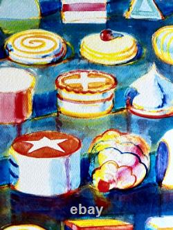 Wayne Thiebaud Lithograph COA Original Signed Numbered Limited Edition