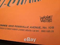 Wayne White Signed Waynorama Limited Edition Letterpress Print