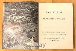 Wendell L. Willke One World -the Limited Editions Club Signed #1341/1500