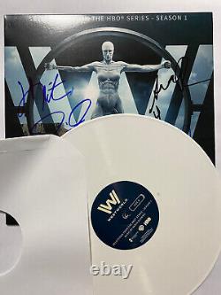 Westworld White Limited Edition Vinyl Signed By James Marsten +7 More Autographs