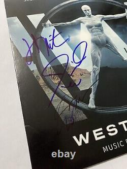 Westworld White Limited Edition Vinyl Signed By James Marsten +7 More Autographs