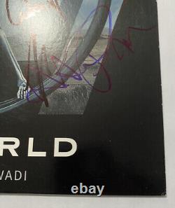 Westworld White Limited Edition Vinyl Signed By James Marsten +7 More Autographs