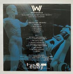 Westworld White Limited Edition Vinyl Signed By James Marsten +7 More Autographs