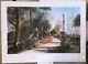 Will Hinds Print Poplarville Signed 28 x 18 Limited Edition 293/300