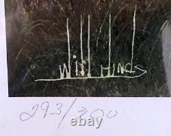 Will Hinds Print Poplarville Signed 28 x 18 Limited Edition 293/300