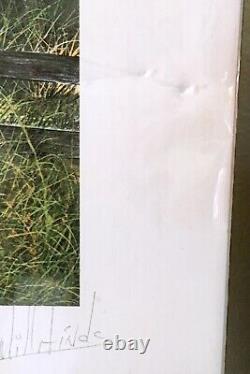 Will Hinds Print Poplarville Signed 28 x 18 Limited Edition 293/300