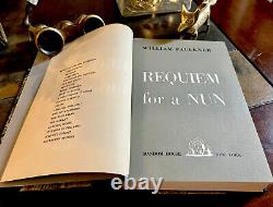 William Faulkner Signed Limited Edition Requiem for a Nun 434 of 750