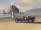 William PHILLIPS The Patient Wife Limited Edition Canvas Beach Motor Car Camera
