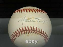 Willie Mays Litho & Autographed Baseball Limited Edition