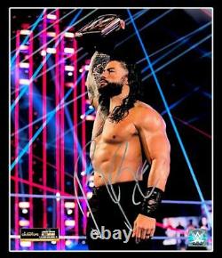 Wwe Roman Reigns Hand Signed Autographed 11x14 Photo Limited Edition 40/50 Rare