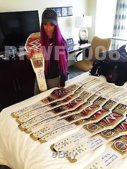 Wwe Sasha Banks Signed Womens Champ Belt Limited Edition To 10 With Pic Proof