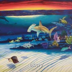 Wyland Sea Life Below Signed Limited Edition Ocean Art COA